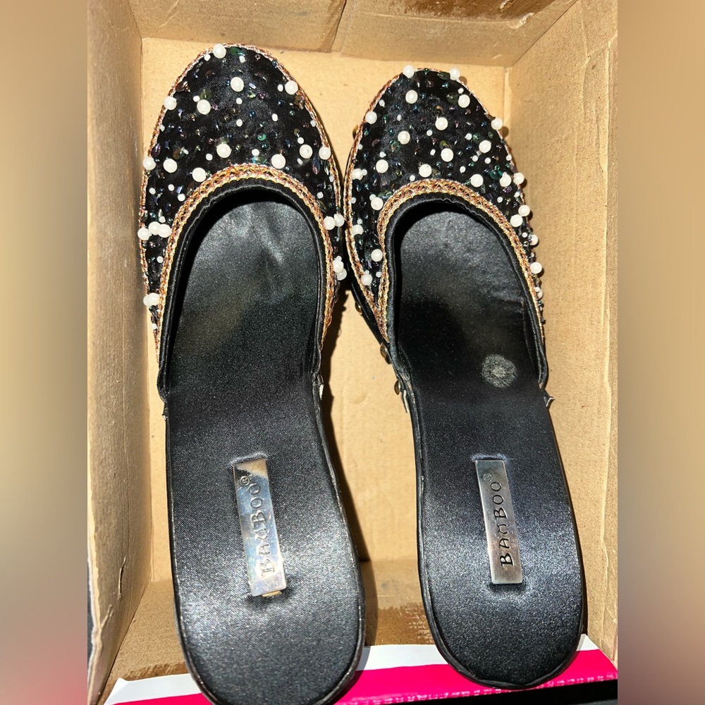 Vintage Y2K Bamboo Heels